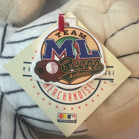 Houston Astros Team Beans Authentic Baseball Player Plush 12" - Picture 6 of 9